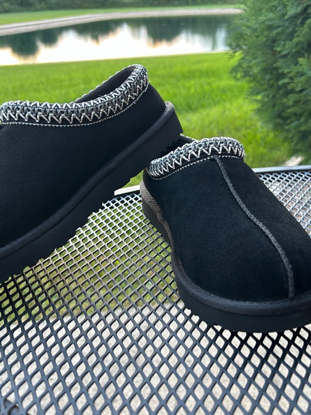 UGG Men's Tasman II Slippers in Black - Brand new with Box Size 7